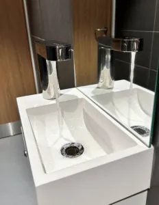 Pret A Manger Toilet Cubicle with ThriiTap+